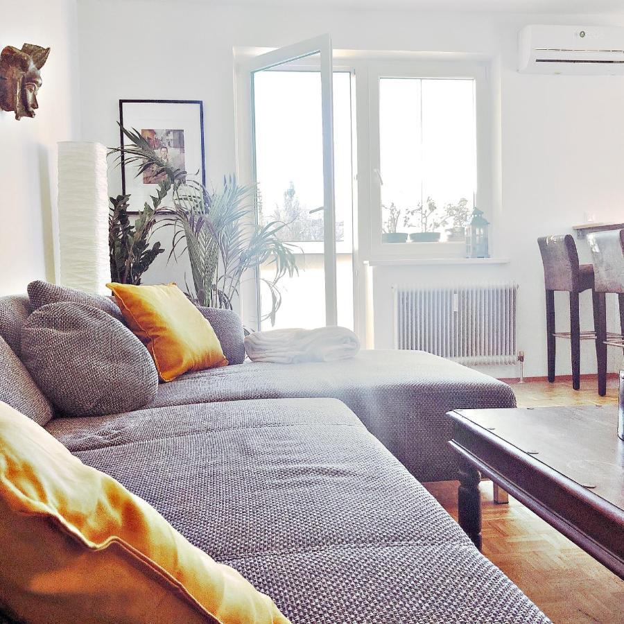 Modern New Danube Apartment, Perfect Location Wien Exterior foto